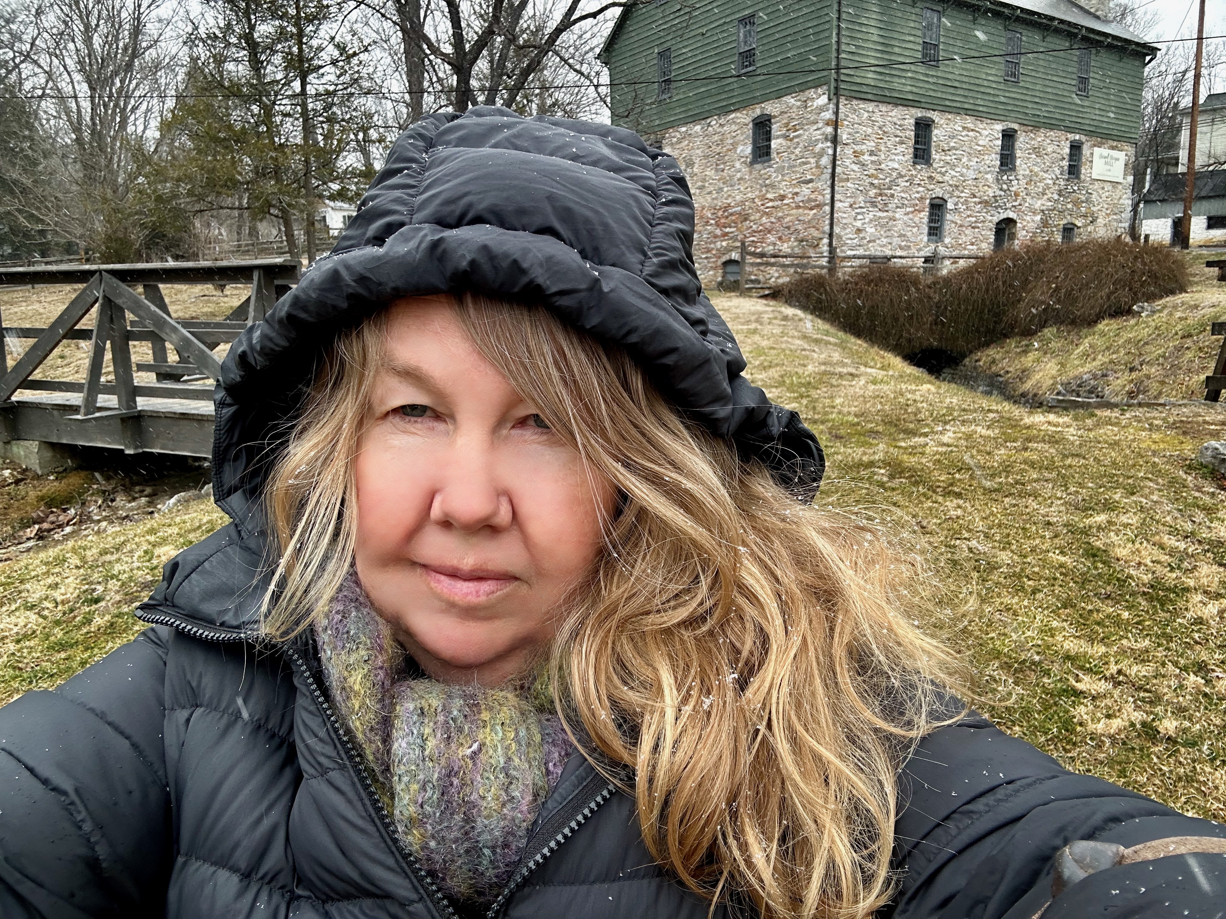 Kiersten Johnson at the Burwell-Morgan Mill, March 2026